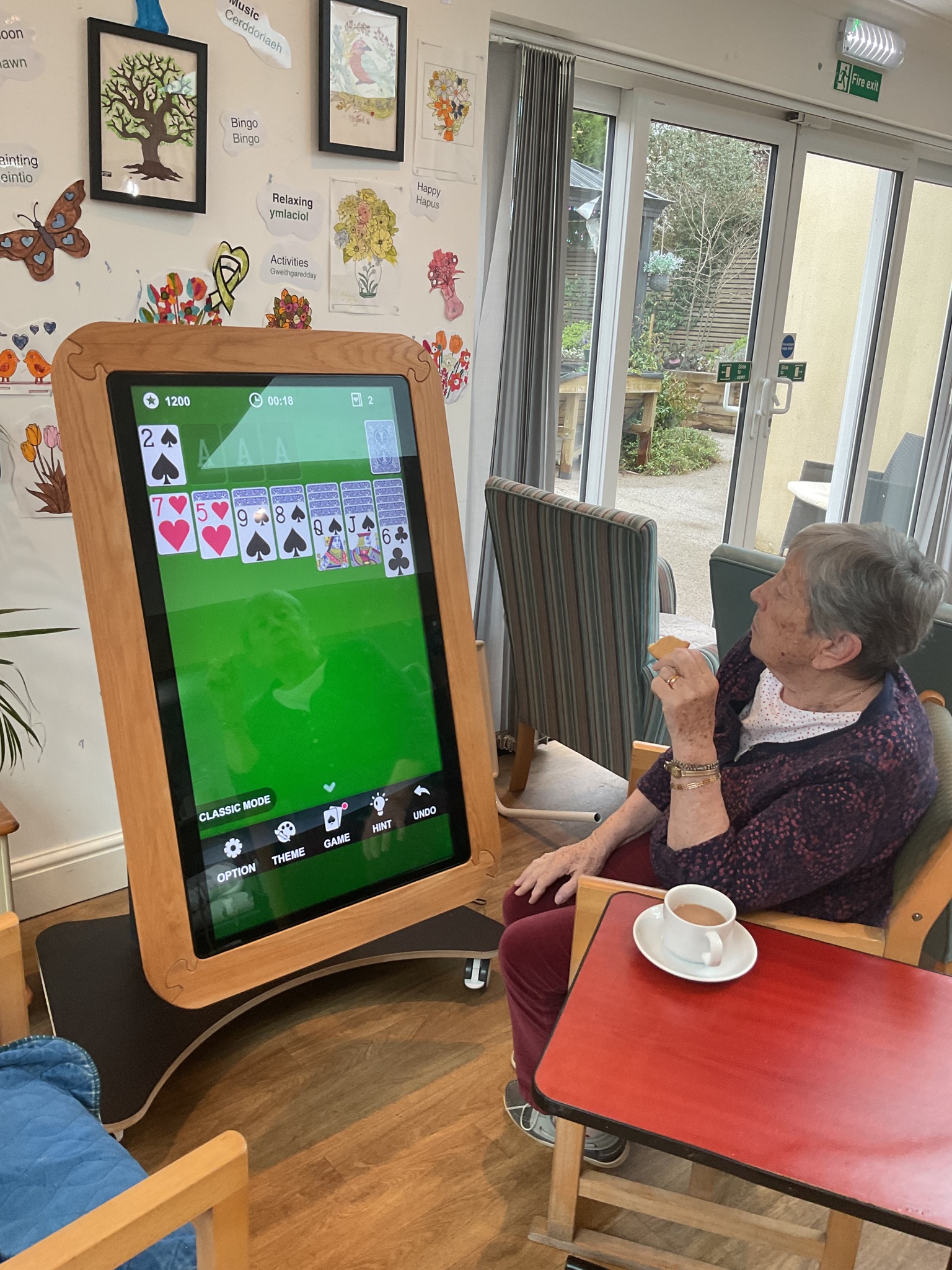 Facilities at Danesbrook House care home Cardiff Wales